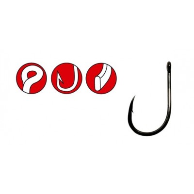 Gamakatsu Power Carp Ring Eye Hook (Barbed)