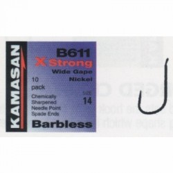 Kamasan B611 Barbless Hook...