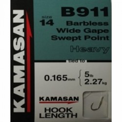 Kamasan B911 Barbless Heavy...