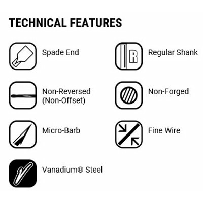 VMC 7002 Bronze Barbed Hook