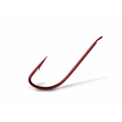 VMC 7002 Red Barbed Hook