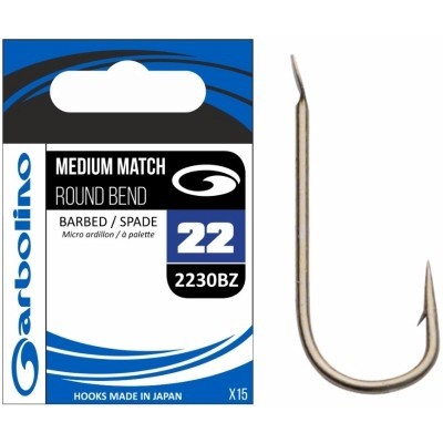 Garbolino Medium Match Round Bend Hook