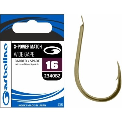 Garbolino X-Power Match Wide Gape Hooks