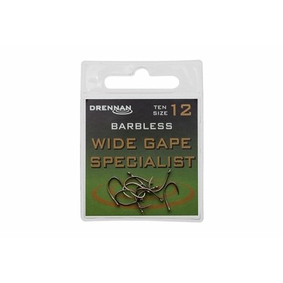 Drennan Wide Gape Specialist Barbless