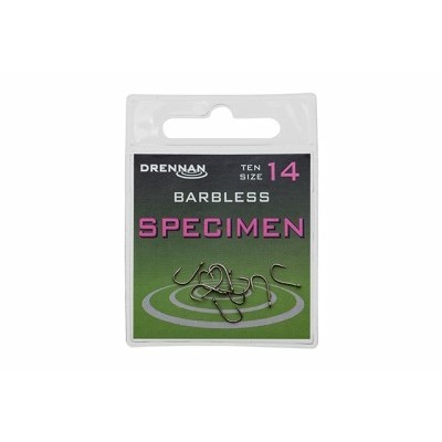 Drennan Specimen Barbless Hook