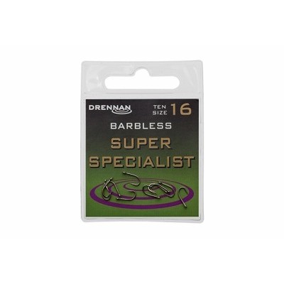 Drennan Super Specialist Barbless Hook