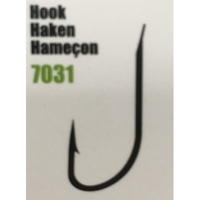 VMC 7031 Fine Wire Red Tied Hooks