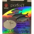 VMC 7031 Fine Wire Red Tied Hooks