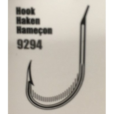 VMC 9294 Bream Red Tied Hooks