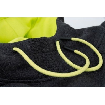 Matrix Black Minimal Marl Lime Hoody
