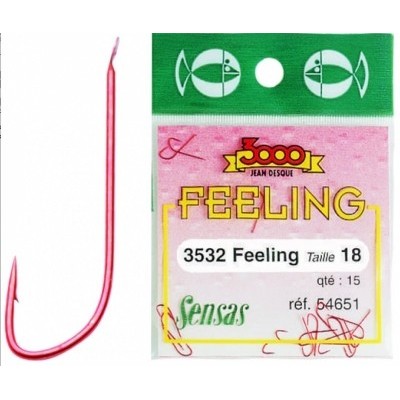 Sensas 3532 Hook (Red)