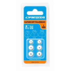 Cresta Flatside Soft Puller Beads