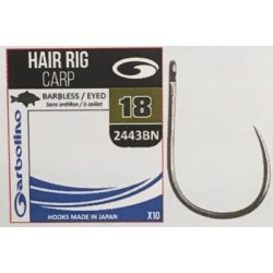 Garbolino Hair Rig Carp Hook 2443BN