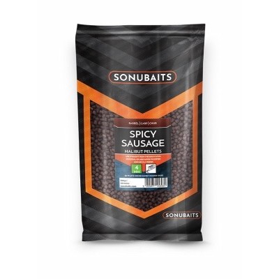 Sonu Spicy Sausage Halibut Pellets