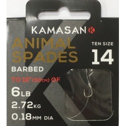 Kamasan Animal Spade Barbed Tied (New)