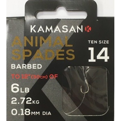 Kamasan Animal Spade Barbed Tied (New)