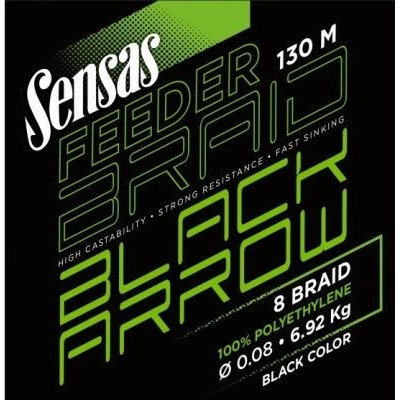 Sensas Black Arrow Braid (130m)