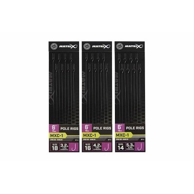 Matrix MXC-1 15cm Standard Pole Rig (Barbless)