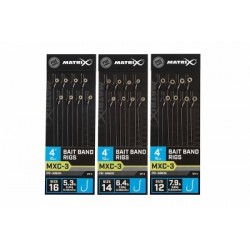 Matrix MXC-3 Bait Band Rigs 10cm (Barbless)