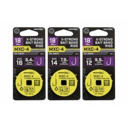 Matrix MXC-4 Bait Band Rigs 45cm (Barbless)