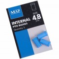 MAP Internal Pole Bushes (3 Pack Blue)