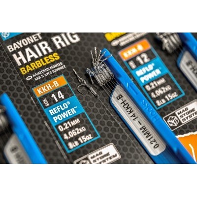 Preston KKH-B Bayonet Hair Rigs (10cm)