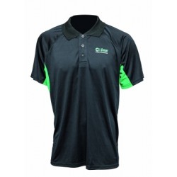 Sensas Black & Green Breathable Polo