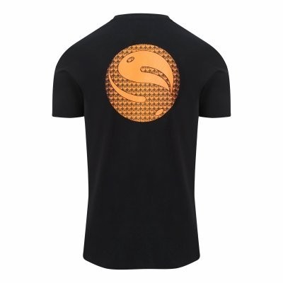 Guru Gradient Logo Tee Black