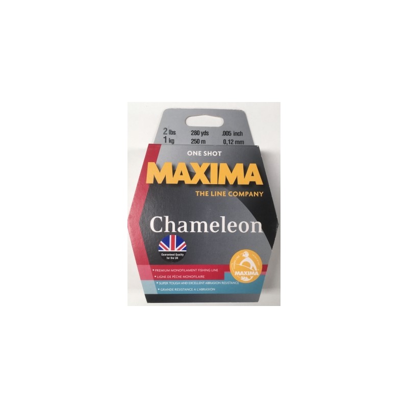 Maxima Chameleon One Shot Filler Spools Fishing Line Breaking strain 2lb-20lb 