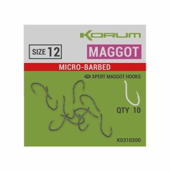 Korum Xpert Maggot Hook Barbed