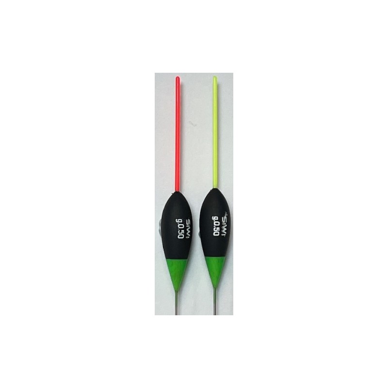 TH FLOATS STEADYS - Galleggianti Fatti A Mano Per Pesca Al Colpo - Confezione Da 5 Pali