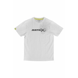 Matrix Hex Print T-Shirt White