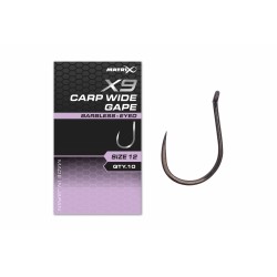 Matrix X9 Carp Wide Gape Hook
