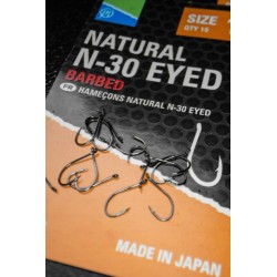 Preston Natural N-30 Eyed Hook