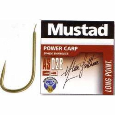 Mustad Power Carp Barbless AS02B
