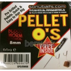 Sonu Bloodworm Pellet O's 8mm
