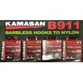 Kamasan B911 F1 Tied Hooks (Red Pack)