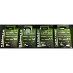Kamasan B911 X-Strong Tied Hooks