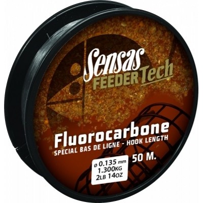 Sensas Feeder Tech Flourocarbon Hooklength