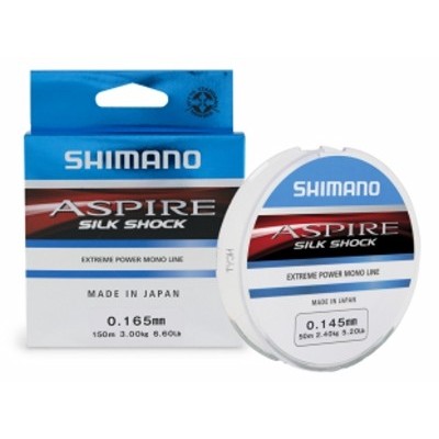 Shimano Aspire Silk Shock Line (Blue Box 150m)